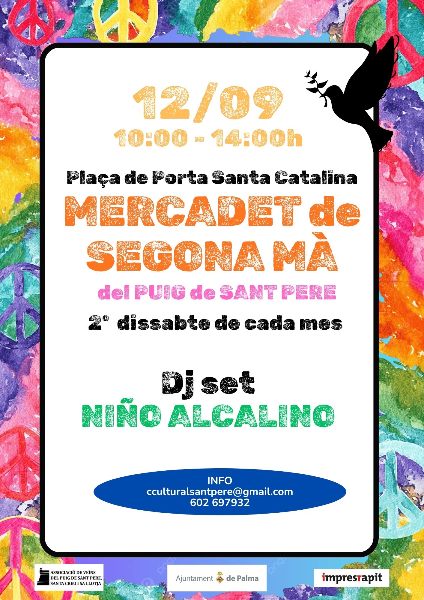 MERCADET DE SEGONA MÀ 2 Sábado de cada mes
